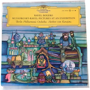 Ravel Bolero Mussorgsky Pictures At An Exhibition LP Deutsche Grammophon - Picture 1 of 17