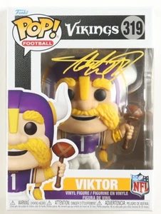 ADRIAN PETERSON signed auto MINNESOTA VIKINGS VIKTOR FUNKO POP 319 w/ COA JSA - Picture 1 of 1