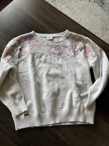 Mayoral Flower Sweater Flower Top Size 4 - Picture 1 of 3