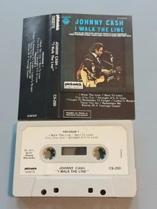JOHNNY CASH " I walk the line ", MC tape Kassette - Picture 1 of 2