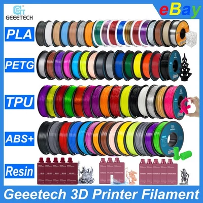 【Buy 5 Pay 3（Add 5】Geeetech PLA PETG TPU ABS+ 3D Printer Filament 0.5/1kg 1.75mm - Image 1 of 4