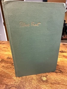 Robert Frost Complete Poems Hardcover 1949 Holt Rinehart Winston Green Cloth - Picture 1 of 8