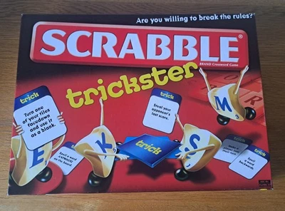 Scrabble Trickster, Complete, Nearly New, Board Game Mattel - Image 1 of 3