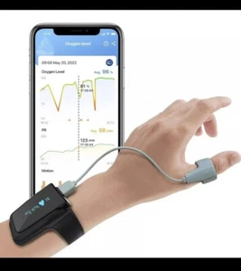 Wellue tragbarer Schlafmonitor für das Handgelenk - Bluetooth Pulsmesser - Bild 1 von 6