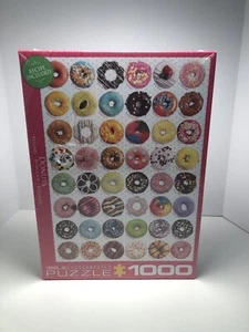 Donuts Sweet Collection Eurographics 1000 Piece Jigsaw Puzzle - Picture 1 of 2