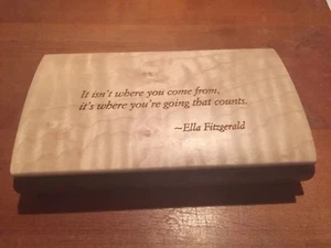 Handmade Possibility Box (Maple & Walnut Wood) - Picture 1 of 2