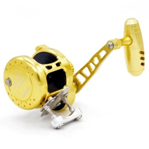 Carrete aéreo serie 50 66 lb potencia de arrastre máxima derecha pesca de arrastre en alta mar - Imagen 1 de 12