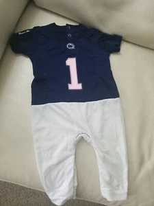 Penn State newborn baby clothes girl baby gift 3-6 months Nittany Lions outfit - Picture 1 of 8