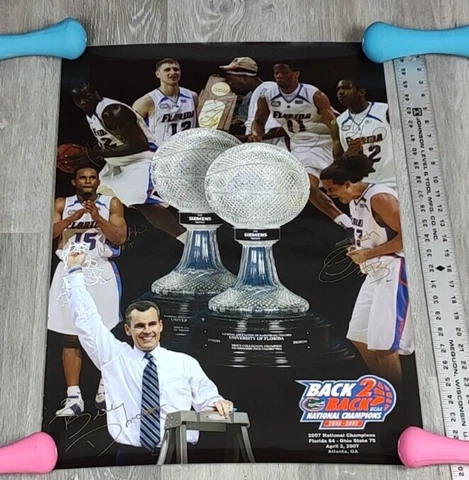 2006-07 2007 Florida Gators Basketball Back2Back National Champions 20" x 28" Cover