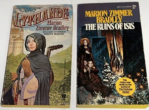 Lot of 2 Marion Zimmer Bradley Lythande Ruins of Isis PB Paperback Books VTG - Foto 1 di 4