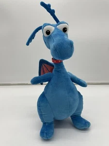 Stuffy Blue Dragon Talking Plush Doc McStuffins 16” Disney Junior Just Play Toy - Picture 1 of 8