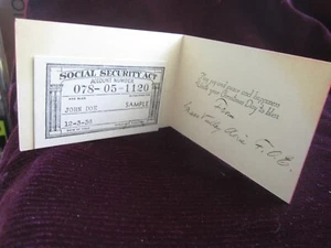 Vintage Christmas Card A Joyful Christmas - Picture 1 of 8