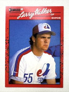 ⭐🦄 1990 Donruss - Larry Walker #578 Rookie Card (RC) MLB Basebal - Montreal - Picture 1 of 2