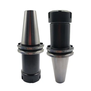 1× 5/8 Thread CAT40-ER32-100 100mm CNC Milling Machine Collet Chuck Tool Holder - Foto 1 di 5
