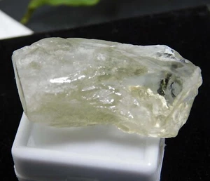 Natural 75 CT White Topaz Crystal Rough Rock Specimen Loose Gemstone - Picture 1 of 6