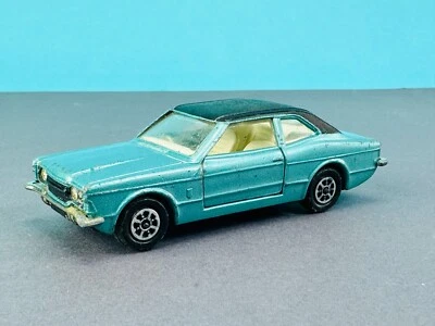 1:43 CORGI TOYS #313 Ford Cortina GXL Graham HILL metallic grün Knudsen Taunus - Bild 1 von 4