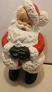 Vintage Atlantic Form Weihnachtsmann 15" Keramik Figur 1989 - Bild 1 von 4