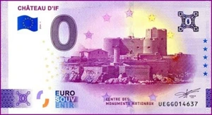 UEGG / CHATEAU D'IF / BILLET 0 € / NULL EURO-SCHEIN / 0 € 2024-1 - Picture 1 of 1