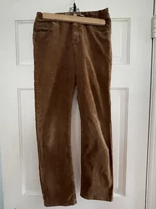 Gymboree Boys Brown Corduroy Pants Sz 14 Straight Leg - Picture 1 of 8