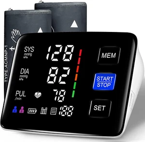 "Large LED Blood Pressure Monitor with USB Cable" - Picture 1 of 9