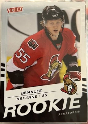 2008-09 Upper Deck Victory ROOKIE #243 Brian Lee Ottawa Senators Rookie *1 - Image 1 of 2