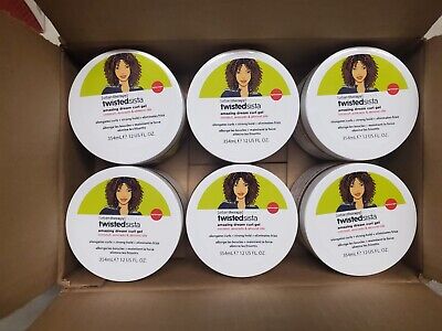 Lot Of 6 Twisted Sista Amazing Dream Curl Cream Gel 12 Ounce  * Free Shipping! * • 32$