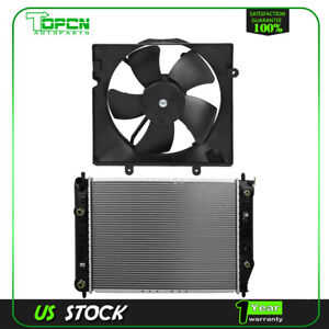 Radiator and Cooling Fan Assembly For 2002 2003 2004 2005 Kia Sedona for CU2934