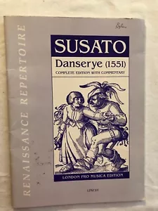Susato Danserye 1551: Complete w/Commentary (London Pro Musica Edition Songbook) - Picture 1 of 6
