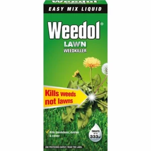 Weedol Lawn Weed killer Kills Weeds Dandelions Daisy Not Lawns Concentrate 500ml - Picture 1 of 3