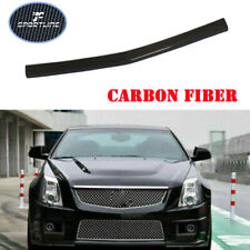 Fit For Cadillac CTS V 09-15 Front Bumper Center Lip Spoiler Refit Carbon Fiber