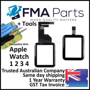 Glass Touch Screen Digitizer Front Replacement OEM Apple Watch Series 1 2 3 4 - Photo 1 sur 9