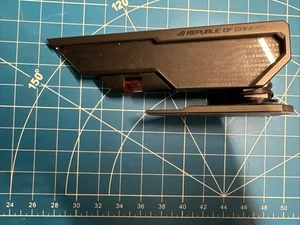 Heavy-Duty ROG Herculx Anti-Sag GPU Bracket with Spirit Level & RGB Lighting - Picture 1 of 2