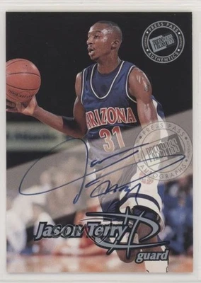 1999 Press Pass Auto Jason Terry Rookie Auto RC - Image 1 of 2