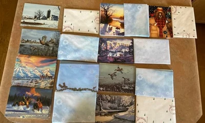 Leanin’ Tree Christmas Cards *Lot Of 54 Each Cards & 54 Envelopes Vintage NO BOX - Image 1 of 4