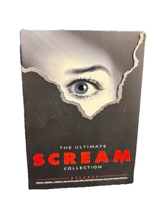 Scream Ultimate DVD Collection Box Set 1 2 3 Bonus Horror Wes Craven Ghostface - Picture 1 of 20