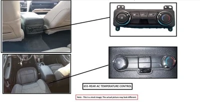 AQUECEDOR TRASEIRO CONTROLE DE TEMPERATURA CLIMÁTICO 2007-2014 GMC YUKON - Imagem 1 de 4