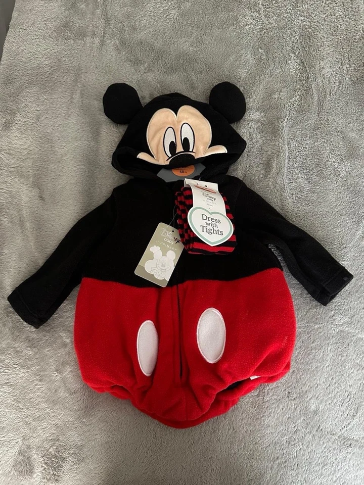 Toddler Boys Girls Mickey Mouse Costume Disney Kids Child Cartoon Outfit - Image 1 of 1