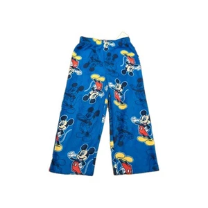 Kids Size 4t Disney Mickey Mouse Multicolor Sleep Pants - Picture 1 of 3