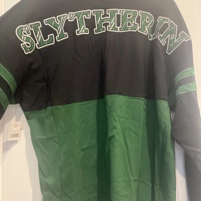 Camiseta deportiva Wizarding World Harry Potter Slytherin Universal Parks Spirit nueva con etiquetas grande Foto 1 de 4