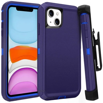 Funda protectora para iPhone 14 | 14 Plus con clip Otterbox Defender Foto 1 de 2