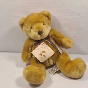 Teddy and Friends Timothy Bear Plush Toy With Bow Cuddly Soft 24cm - Bild 1 von 7