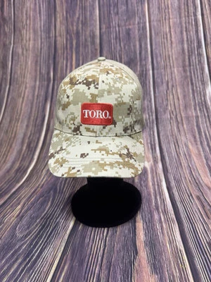 Chapéu TORO NOVO Cortadores de Grama Bronzeado Digital Camuflado Strapback AJUSTÁVEL - Imagem 1 de 4