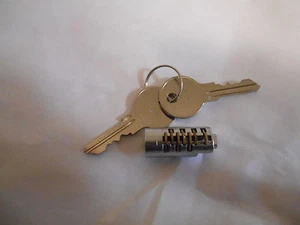 STEELCASE REPLACEMENT LOCK CYLINDER CORE (2 cores) - Picture 1 of 4