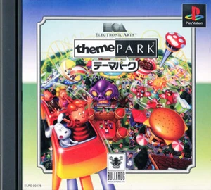 Theme Park PS1 Playstation 1 Japan Import Near Mint US SELLER - Picture 1 of 1