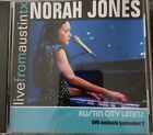 Norah Jones Live From Austin Tx Rare Advance Promo Dvd-R 18 Songs Nearmint 2007
