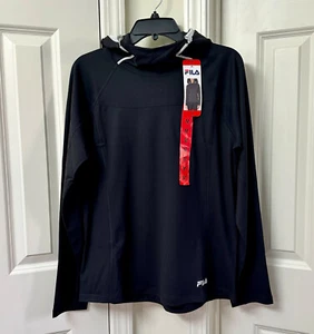 FILA Ladies' Training Hoodie, Size-M, Black - Picture 1 of 4