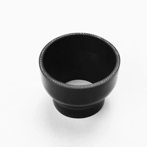 3.25" to 4"/83mm-102mm Straight Silicone Reducer Coupler Turbo Intake Hose Black - Imagen 1 de 3