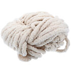Blanket Line Chenille Wool Hand Knit Yarn Beige Coarse Thick