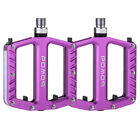 2Pcs LED Bicycle Pedal DU Sealed Bearing Bike Flat Pedals Mountain Cycling Parts