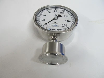 Ashcroft Pressure Gauge 160# 1.5"TC 3.5"F, LM, LF, SS, 35-1032-SL-15L-160#-XLLNM - Image 1 of 4